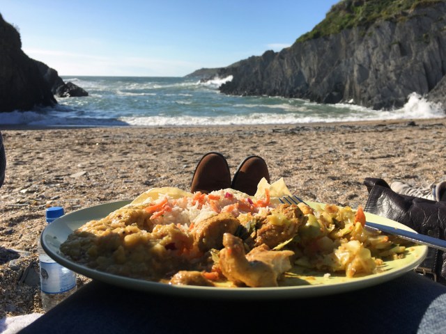 Barricane Beach curry on a Sunday
