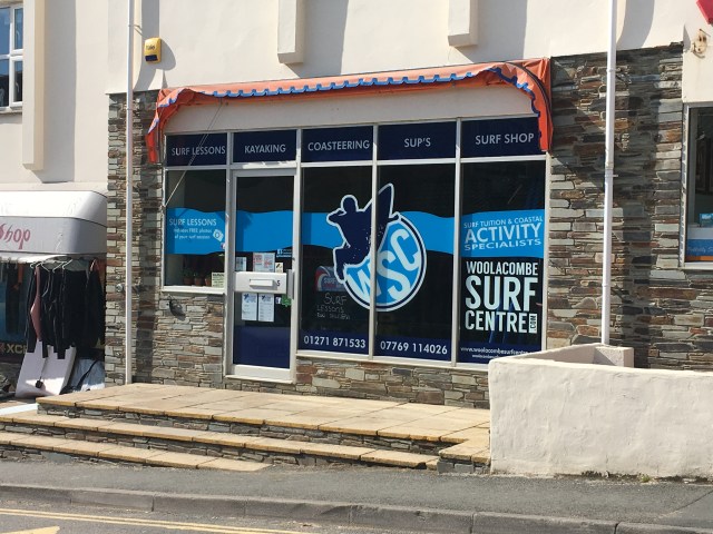 Woolacombe Surf Centre shop
