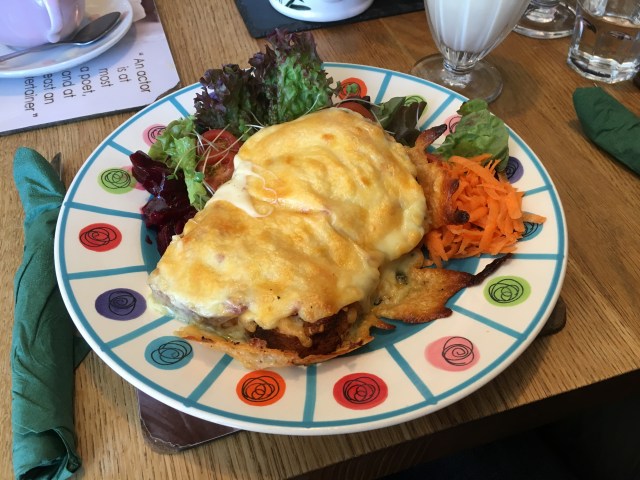 Gammon Ham and Cheese Toastie from Tea on the Green