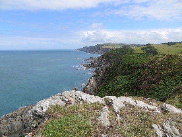 Lunch spot between Lee Bay and Morte Point
