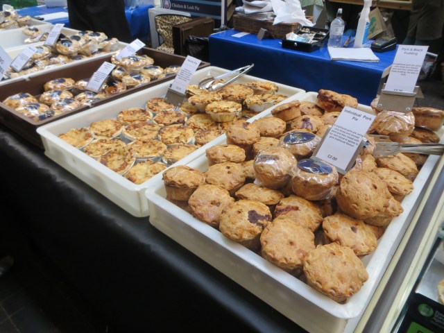 Variety of pies from Wessex Pantry