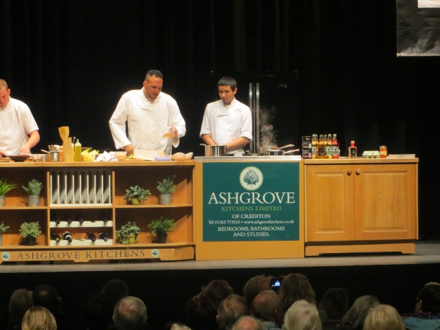 Michael Caines at North Devon Food Fest