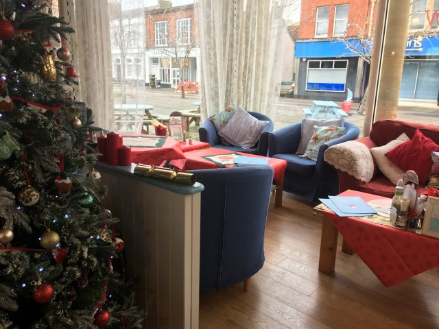 Seating in Tea by the Taw