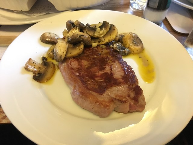 Sirloin steak from The New Inn Goodleigh