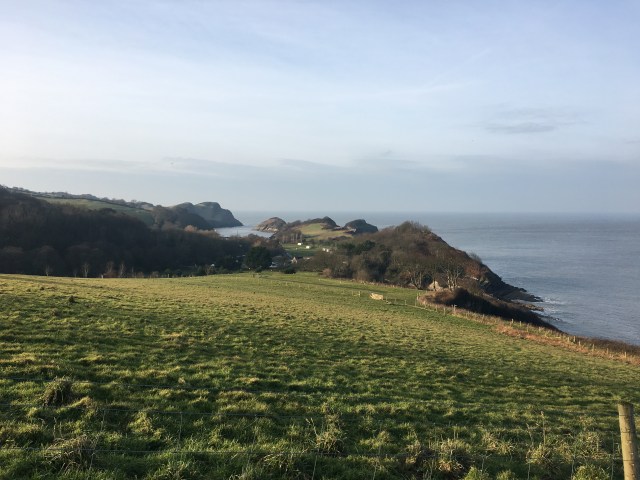Coast path before Broad Strand