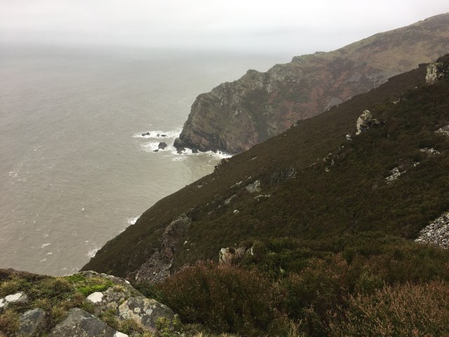 Looking towards cliffs by Heddon’s Mouth