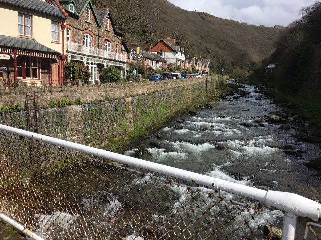Footbridge in Lynmouth
