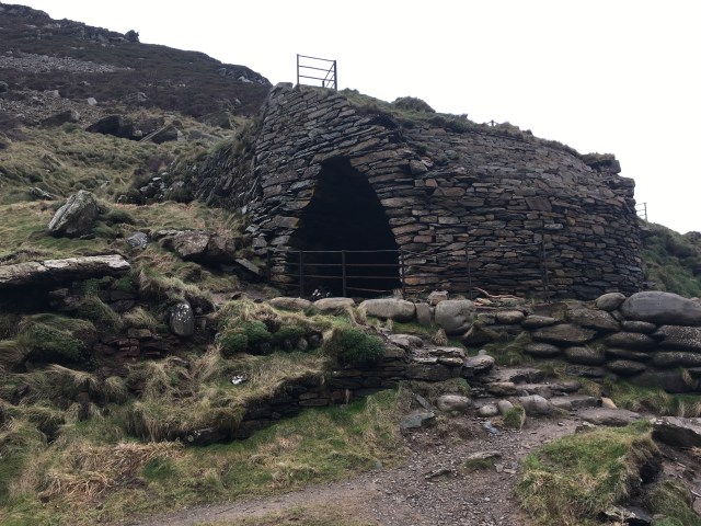 Restored limekiln at Heddon’s Mouth