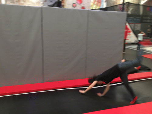 Tumble tracks at Air Extreme Barnstaple