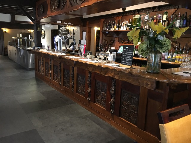 Bar at the Williams Arms in Braunton