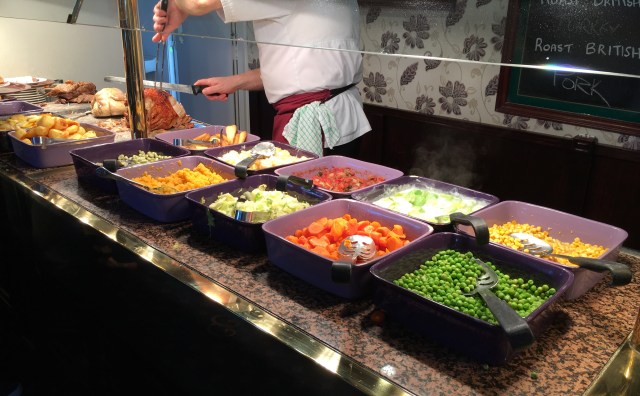 Vegetables from Country Cousins carvery