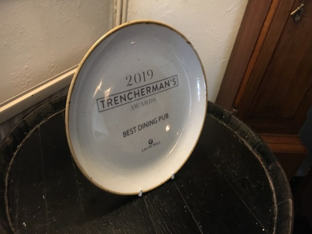 Pyne Arms Trencherman’s Award 2019 Best Dining Pub