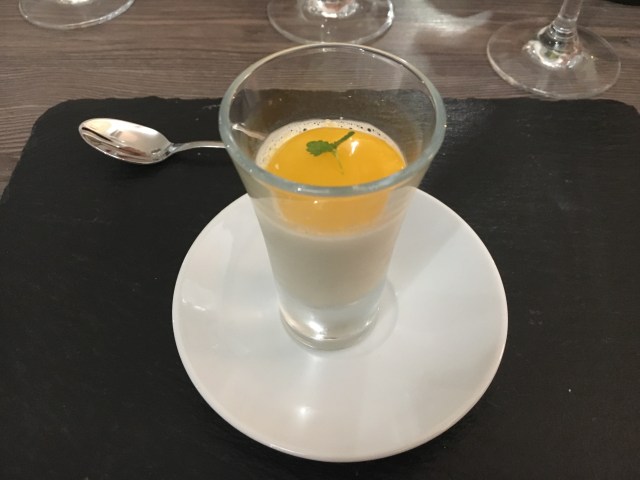 Pre-dessert from Number Eight, Bideford