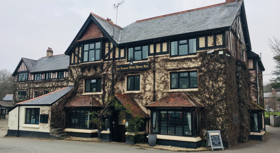 Pub review of The Exmoor White Horse Inn, Exford