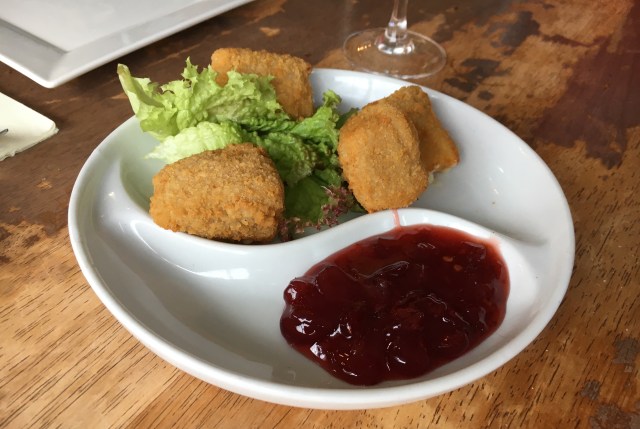 Breaded Brie from Lilico’s tapas bar
