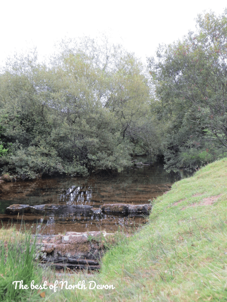 Peaceful waters in the Lorna Doone Valley Exmoor