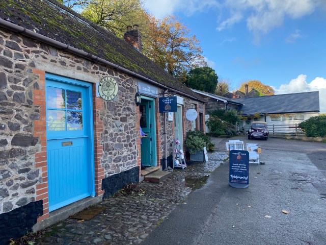 Cherry Tree jam, chutney and curd shop in Porlock Weir